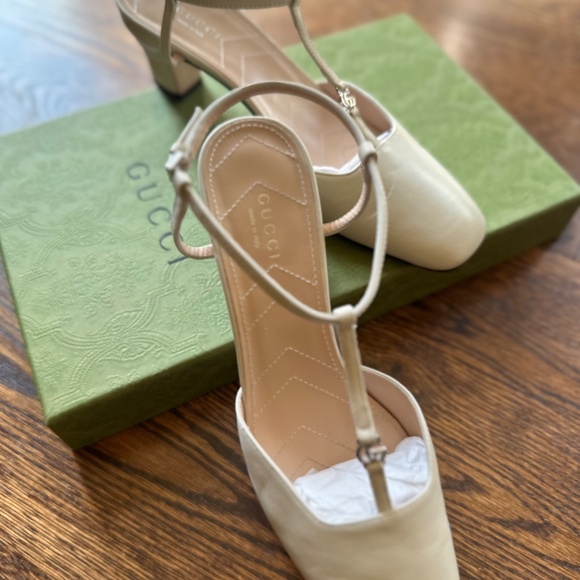 GUCCI DOUBLE G SLINGBACK PUMPS - Brand New - Picture 3 of 10